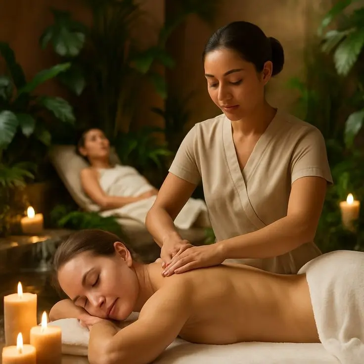 full body massage in Noida