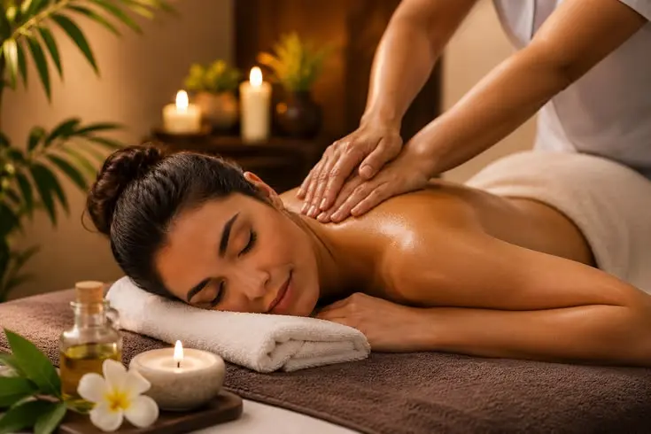 body to body massage in Noida