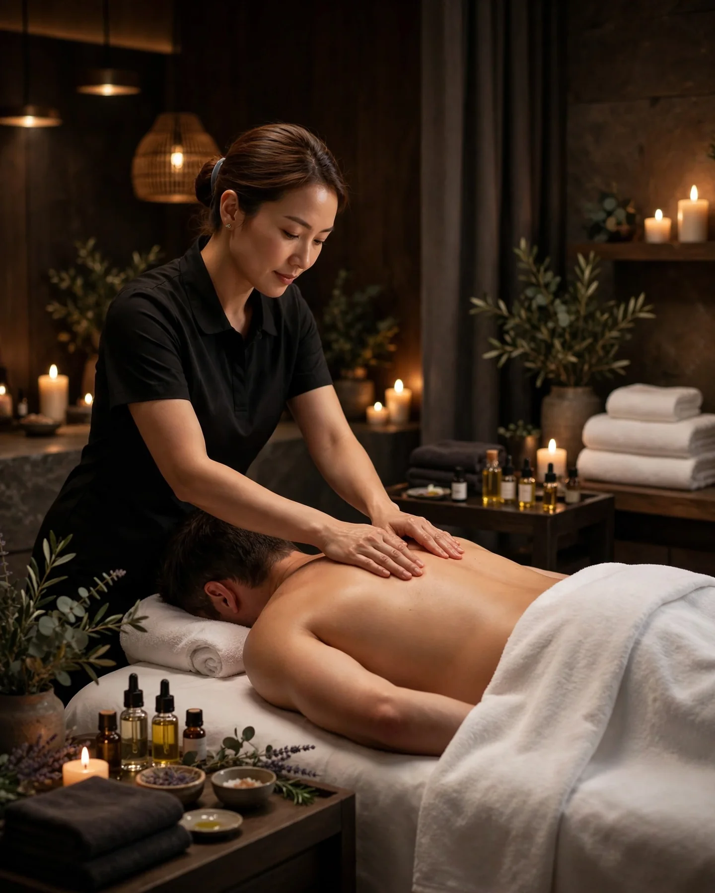aromatherapy massage