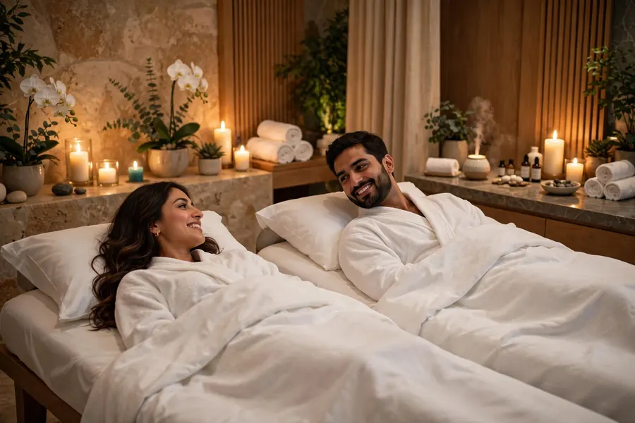 luxury couple massage in noida